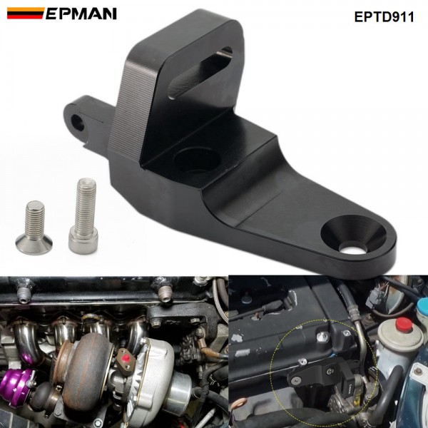 EPMAN Billet Engine Upper Power Steering Bracket For Honda B-Series B16 GSP and Type R EPTD911