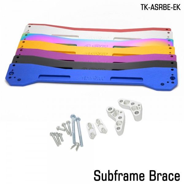 Tansky ASR Rear Subframe Brace Tie Bar For Honda Civic EK 96-00 TK-ASRBE-EK Tansky ASR Rear Subframe Brace Tie Bar For Honda Civic EK 96-00 TK-ASRBE-EK