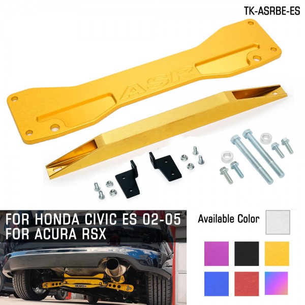 ASR Rear Subframe Brace & Lower Tie Bar Fit For Honda Civic EP3 02-06 RSX DC5 TK-ASRBE-ES ASR Rear Subframe Brace & Lower Tie Bar Fit For Honda Civic EP3 02-06 RSX DC5 TK-ASRBE-ES