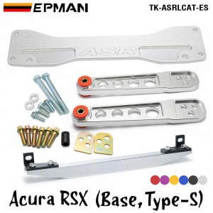 Rear Subframe Brace + Tie Bar + Rear Lower Control Arm For Acura RSX 02-06 DC5  TK-ASRLCAT-ES