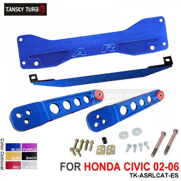 Tansky Rear Subframe Brace + Tie Bar + Rear Lower Control Arm For Acura RSX 02-06 DC5 TK-ASRLCAT-ES Tansky Rear Subframe Brace + Tie Bar + Rear Lower Control Arm For Acura RSX 02-06 DC5 TK-ASRLCAT-ES
