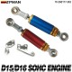 TANSKY Aluminum Adjustable Engine Torque Damper Shock Kit For Honda Civic 96-00 EK9 EK3 EJ TK-CA0177-EK3