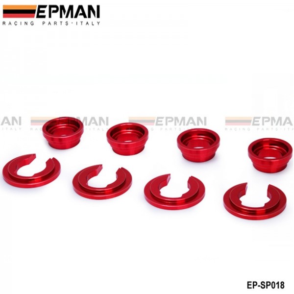 EPMAN 8 Pieces Subframe Bushing Collar Set For Nissan S13 S14 Z32 EP-SP018