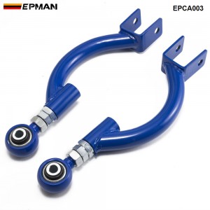 1pair/unit EPMAN Rear Adjustable Camber Control Arm Kit For Nissan 95-98 240SX S14 S15 SILVIA R33 R34 EPCA003