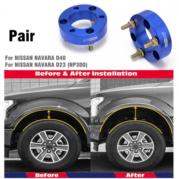 EPMAN Aluminum Front Strut Spacer Suspension Lift Spacers Kit a Pair For Nissan Np300 NAVARA D40 D23 EPFL08NS40 EPMAN Aluminum Front Strut Spacer Suspension Lift Spacers Kit a Pair For Nissan Np300 NAVARA D40 D23 EPFL08NS40