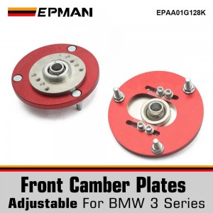 EPMAN Front Camber Plate Upper Mount For BMW E46 3 Series E36 E30 E36 E46 Z3 Coilover Kit Suspension Top Mounts EPAA01G128K