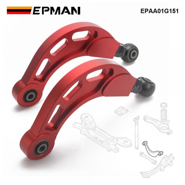 EPMAN For Mazda 3 /5 For Ford Focus C-MAX For Volvo S40 V50 C30 C70 00-18 Adjustable Rear Camber Arm Kit Alignment Set EPAA01G151 EPMAN For Mazda 3 /5 For Ford Focus C-MAX For Volvo S40 V50 C30 C70 00-18 Adjustable Rear Camber Arm Kit Alignment Set EPAA01G151