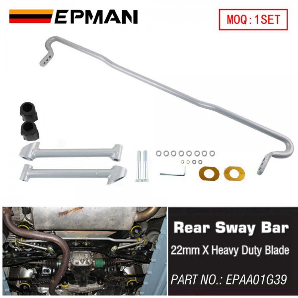 EPMAN 22mm X Heavy Duty Blade Adjustable Rear Sway Bar Swaybar For Subaru WRX STi 05-18 BSR49XZ EPAA01G39 EPMAN 22mm X Heavy Duty Blade Adjustable Rear Sway Bar Swaybar For Subaru WRX STi 05-18 BSR49XZ EPAA01G39