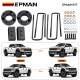 EPMAN 3" F+2" R Full Suspension Lift Kits 3inch Front Strut Spacers and 2inch Rear Leveling Kit For 2004-2022 Ford F150 4/2WD EPAA01G77