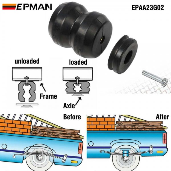 EPMAN 6 Sets/CTN DR1500DQ Ram 1500 Suspension Enhancement System Compatible with Dodge 2009-2021 Ram1500 2WD or 4WD EPAA23G02 EPMAN 6 Sets/CTN DR1500DQ Ram 1500 Suspension Enhancement System Compatible with Dodge 2009-2021 Ram1500 2WD or 4WD EPAA23G02