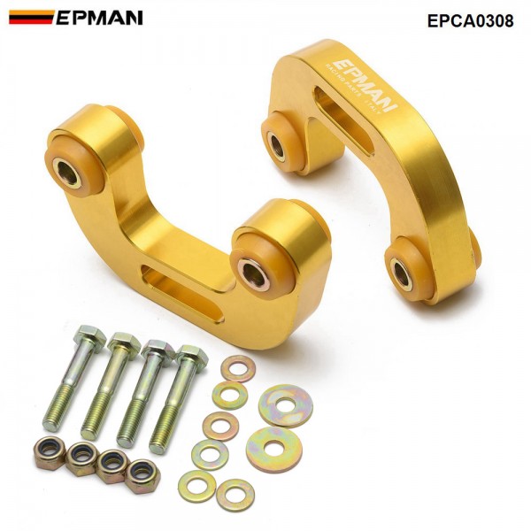 EPMAN Rear Anti Roll Sway Stabilizer Bar End Link Rear Sway Bar fit 2002-2007 Subaru Impreza EPCA0308