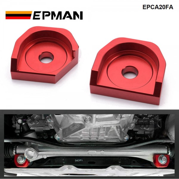 EPMAN 2PCS/SET Performance GT86/FRS/BRZ Steering Rack Lock Down Suspension Bushings EPCA20FA EPMAN 2PCS/SET Performance GT86/FRS/BRZ Steering Rack Lock Down Suspension Bushings EPCA20FA