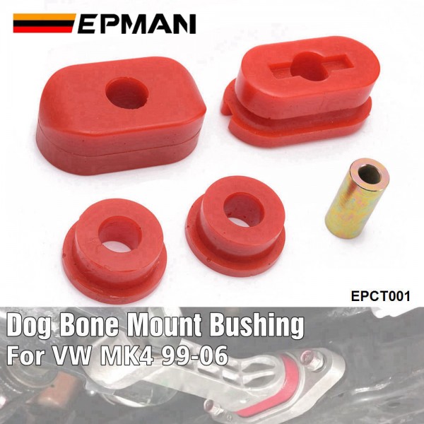 EPMAN Front Engine Mount Dog Bone Insert For VW Golf MK4 R32 ,Audi A3 S3 TT ,Seat Leno Toledo,Skoda Octavia 96-06 EPCT001