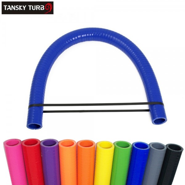 TANSKY 5PCS/LOT 1Meter Length Straight Silicone Coolant Hose Pipe Turbo Piping ID 51mm 54mm 57mm 60mm 63mm 68mm 70mm 76mm 80mm 83mm 89mm 102mm