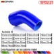 TANSKY 10PCS/LOT Universal Blue Silicone 45 Degree Reducer Hose Connector Elbow Coupler Pipe