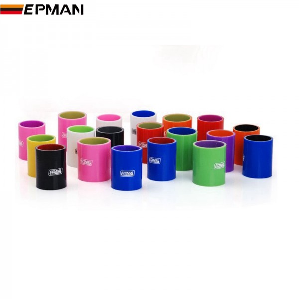 EPMAN Black Silicone Straight Coupler Hose  Turbo Silicone Pipe 32mm 35mm 38mm 51mm 57mm 60mm 63mm 70mm 76mm 89mm 102mm 114mm 120mm 127mm 152mm EP-ESS0R