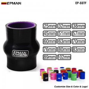 EPMAN Silicone Hump Coupler Hose 25mm	32mm 38mm 45mm 51mm 57mm 60mm 63mm 70mm 76mm 80mm 83mm 89mm 102mm EP-SSTF