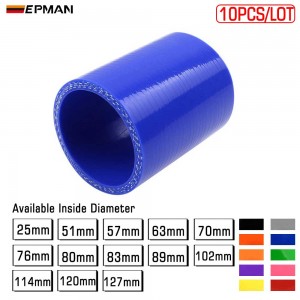 QUARKZMAN 1 Pz Tubo In Silicone Per Auto Nero